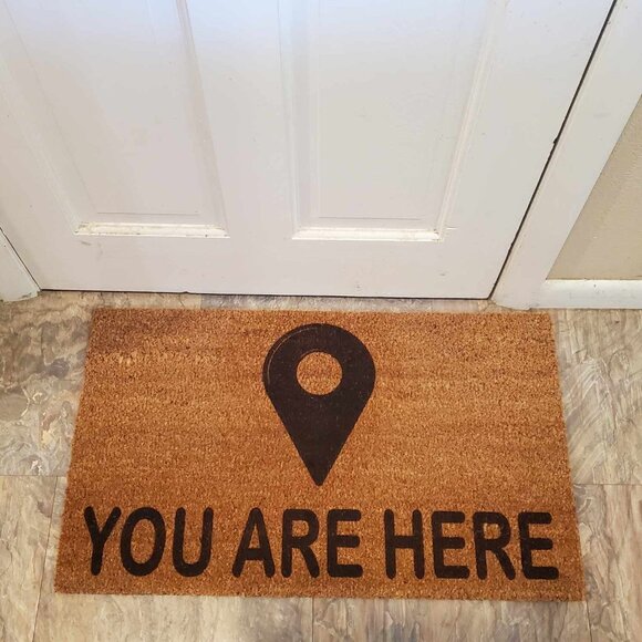 You are Here Doormat - Picture 1 of 4